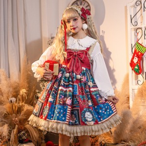 Christmas & New Year Sweet Lolita JSK / Blouse (UN184)